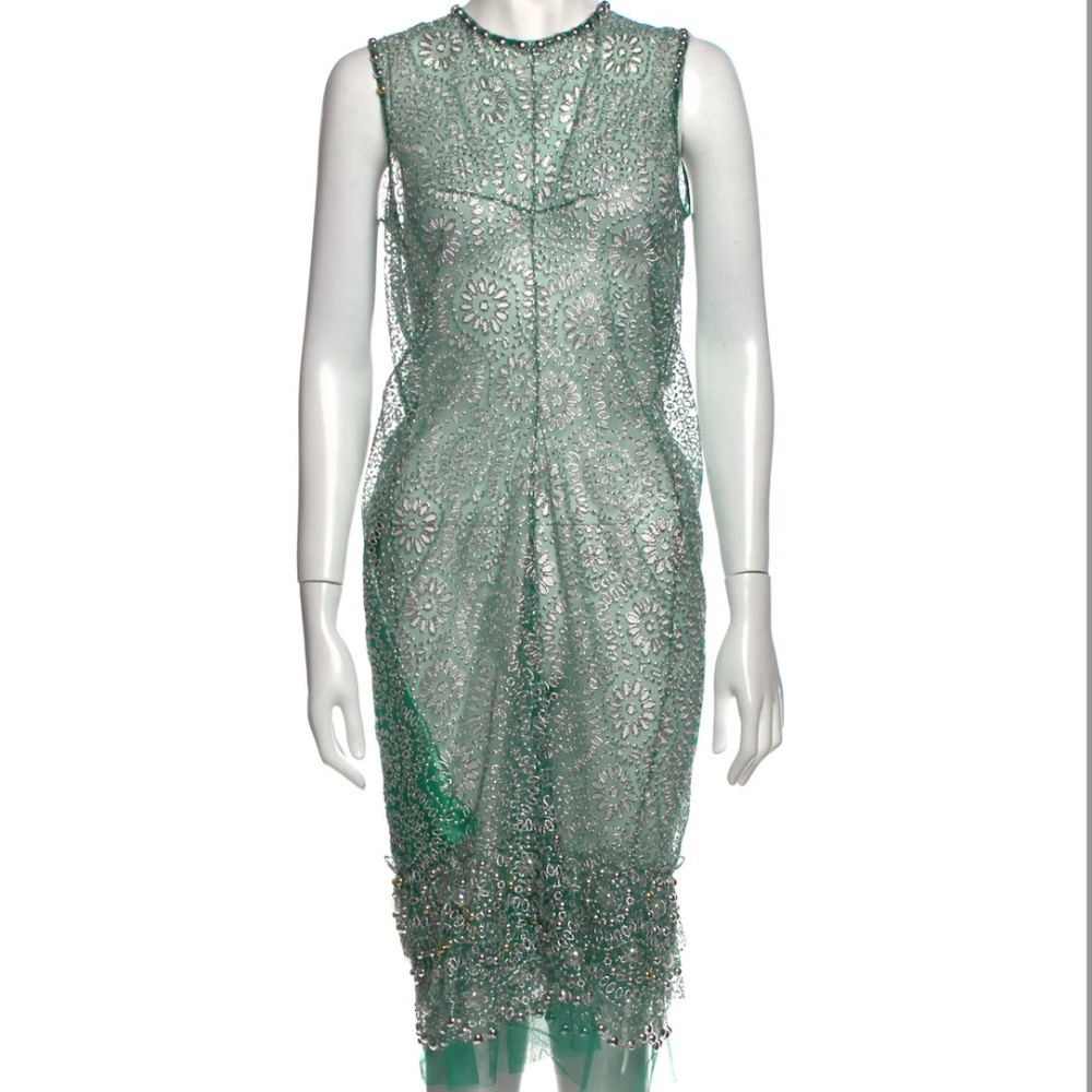 Marc Jacobs Crew Neck Knee-Length Dress